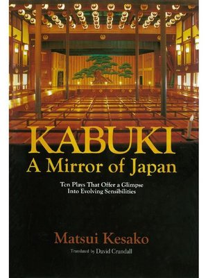 cover image of Kabuki, a Mirror of Japan